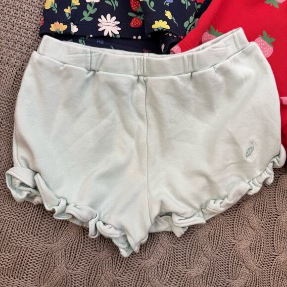 TBBC Bundle of 3 Shorts ~ Floral, Strawberry, and Ruffle ~ 6 - Picture 2 of 9